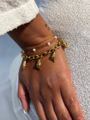 Naïa bracelet forçat corne de lambi