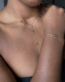 Lila collier Y